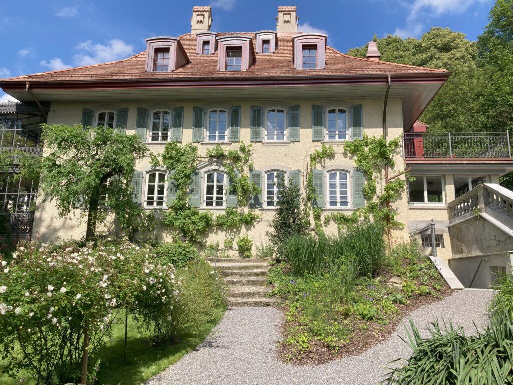 Gartensicht Villa sonnenberg lenzburg
