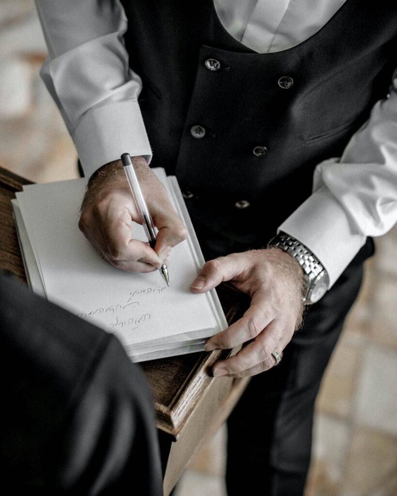 Eheversprechen schreiben